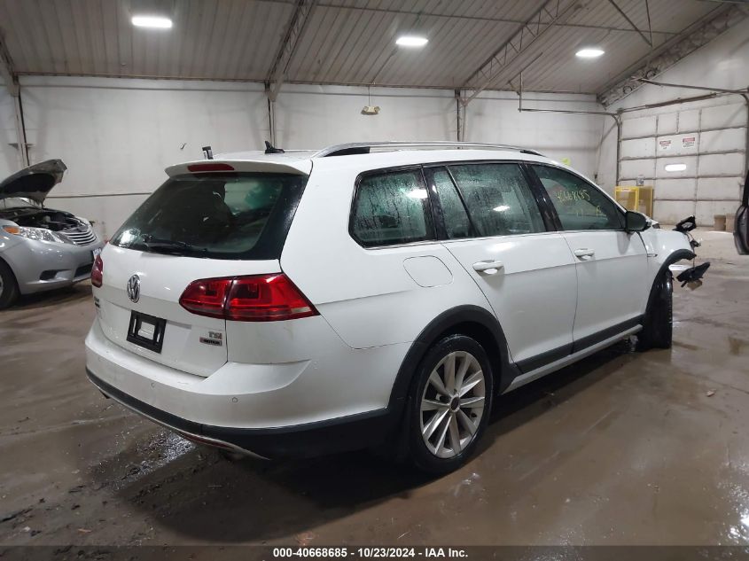 2017 Volkswagen Golf Alltrack Tsi S/Tsi Se/Tsi Sel VIN: 3VWH17AU2HM535234 Lot: 40668685