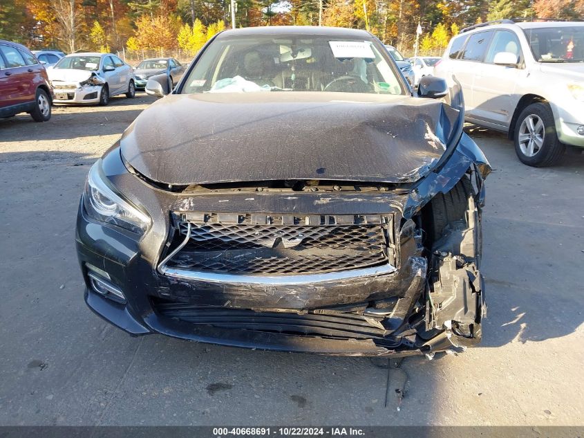 2015 Infiniti Q50 Premium VIN: JN1BV7AR6FM414372 Lot: 40668691