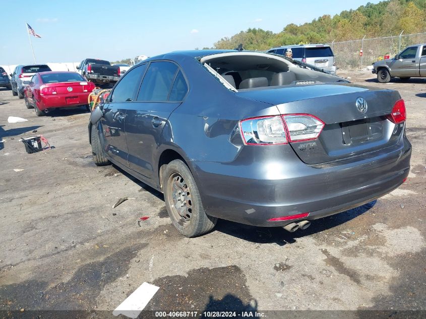 VIN 3VWD17AJ3EM227571 2014 Volkswagen Jetta, 1.8T Se no.3