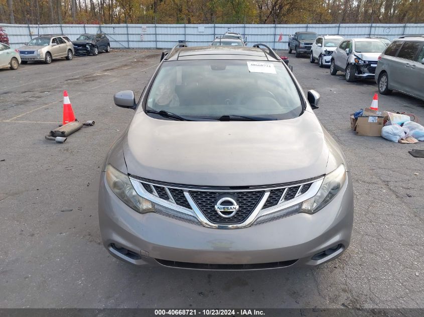 2011 Nissan Murano Sl VIN: JN8AZ1MU1BW068065 Lot: 40668721