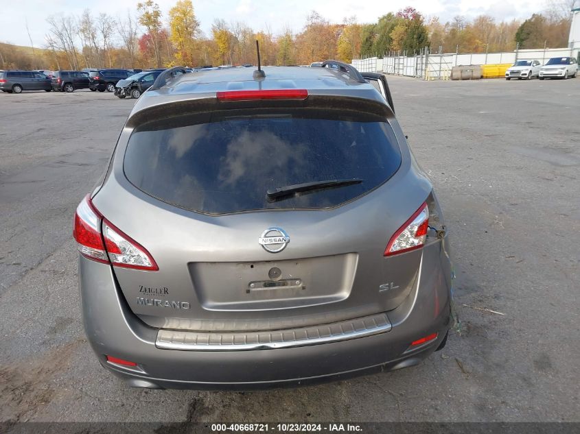 2011 Nissan Murano Sl VIN: JN8AZ1MU1BW068065 Lot: 40668721