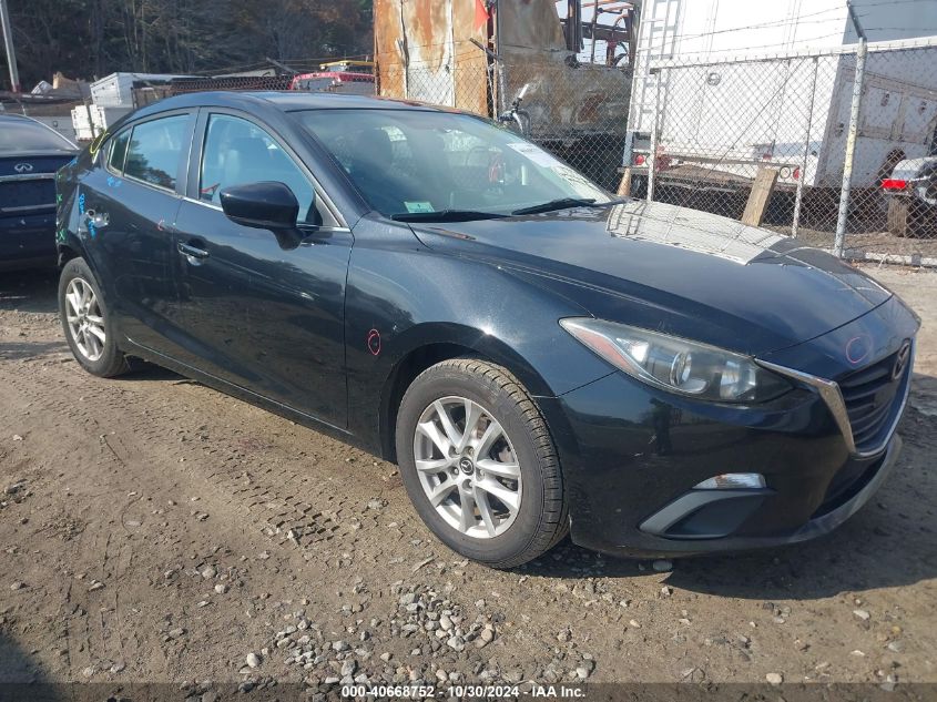 2014 Mazda Mazda3 I Grand Touring VIN: JM1BM1W75E1185607 Lot: 40668752