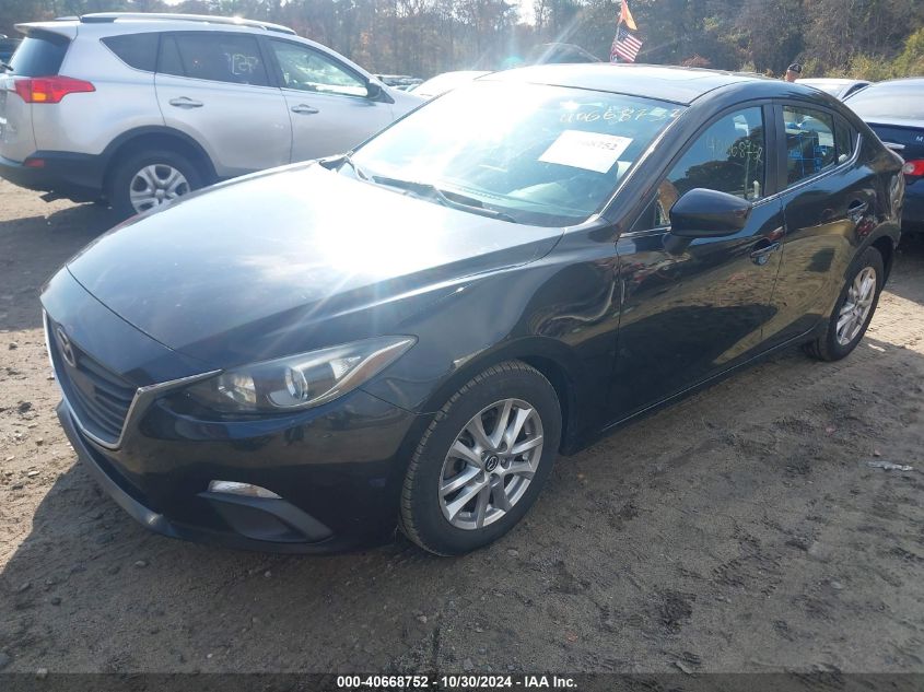 2014 Mazda Mazda3 I Grand Touring VIN: JM1BM1W75E1185607 Lot: 40668752