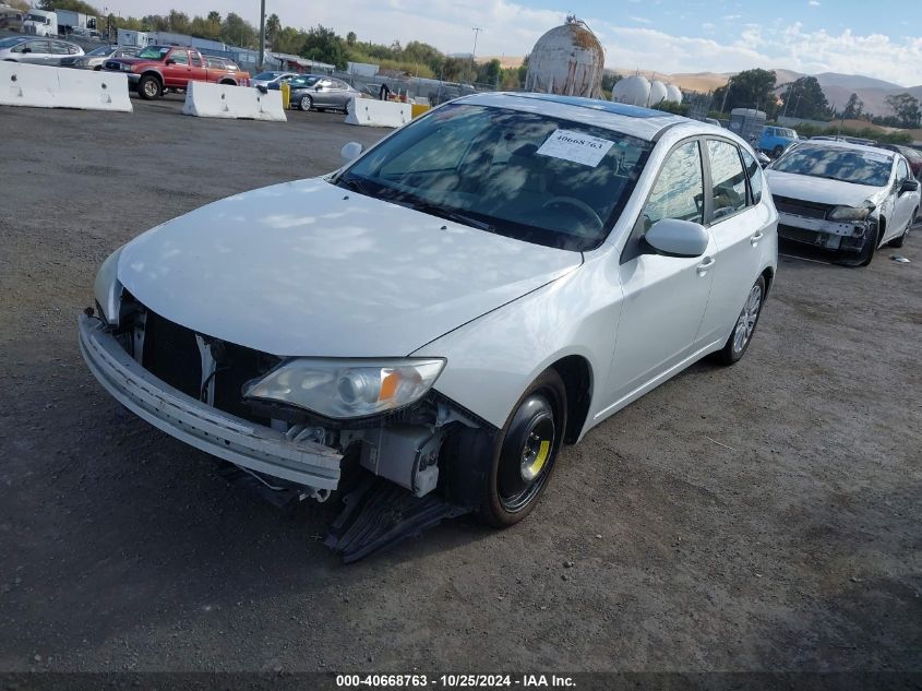 2008 Subaru Impreza 2.5I VIN: JF1GH61648H836782 Lot: 40668763