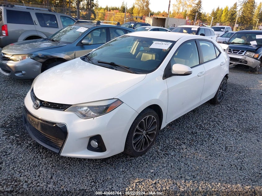 2014 TOYOTA COROLLA VIN: 5YFBURHE2EP103581