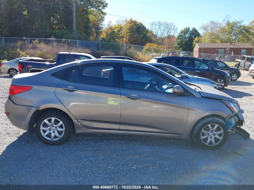 2013 Hyundai Accent Gls VIN: KMHCT4AE4DU317604 Lot: 40668772