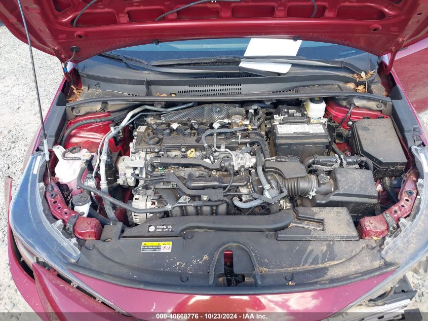 2023 Toyota Corolla Le VIN: 5YFB4MDE1PP062310 Lot: 40668776