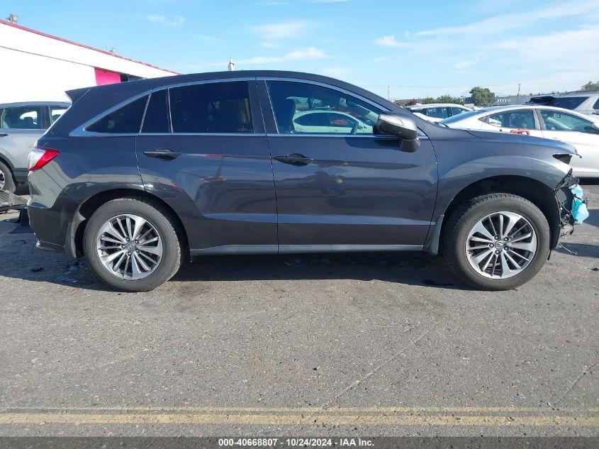 2016 Acura Rdx Advance Package VIN: 5J8TB4H75GL011196 Lot: 40668807