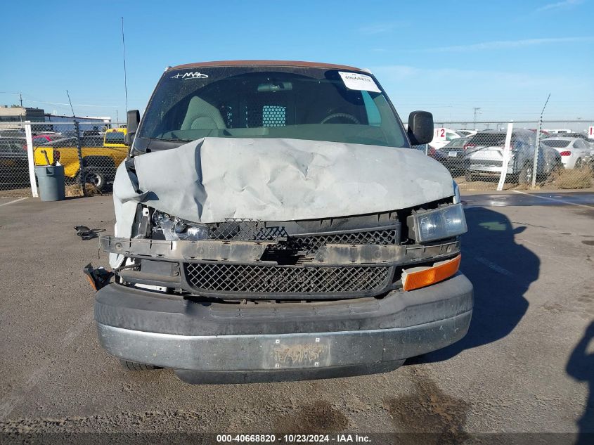 2006 Chevrolet Express Work Van VIN: 1GCGG25V261257481 Lot: 40668820