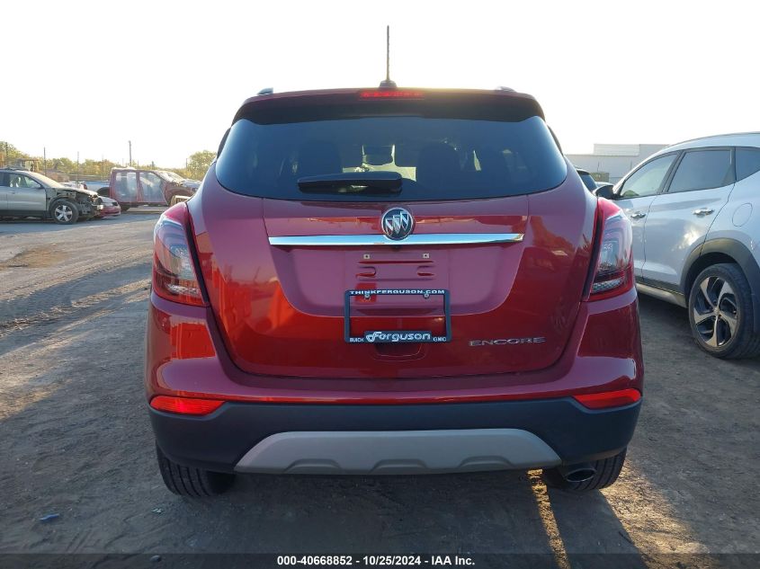 2021 Buick Encore Fwd Preferred VIN: KL4CJASB6MB337825 Lot: 40668852