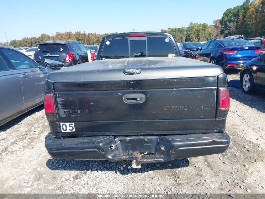 1998 Dodge Dakota Slt/Sport VIN: 1B7FL26X5WS649100 Lot: 40668880