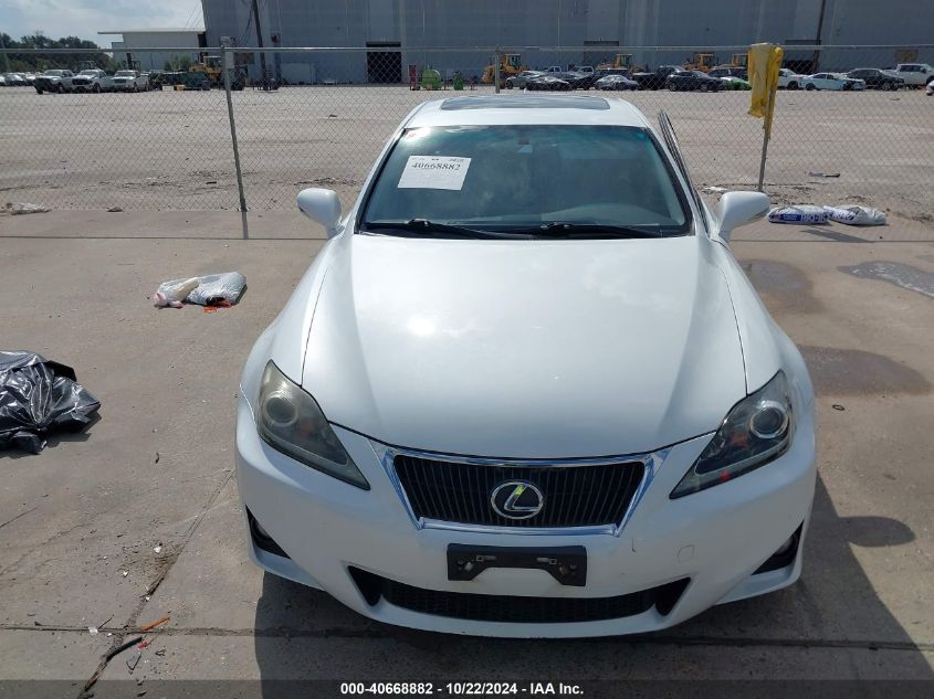 2013 Lexus Is 250 VIN: JTHBF5C27D5192428 Lot: 40668882