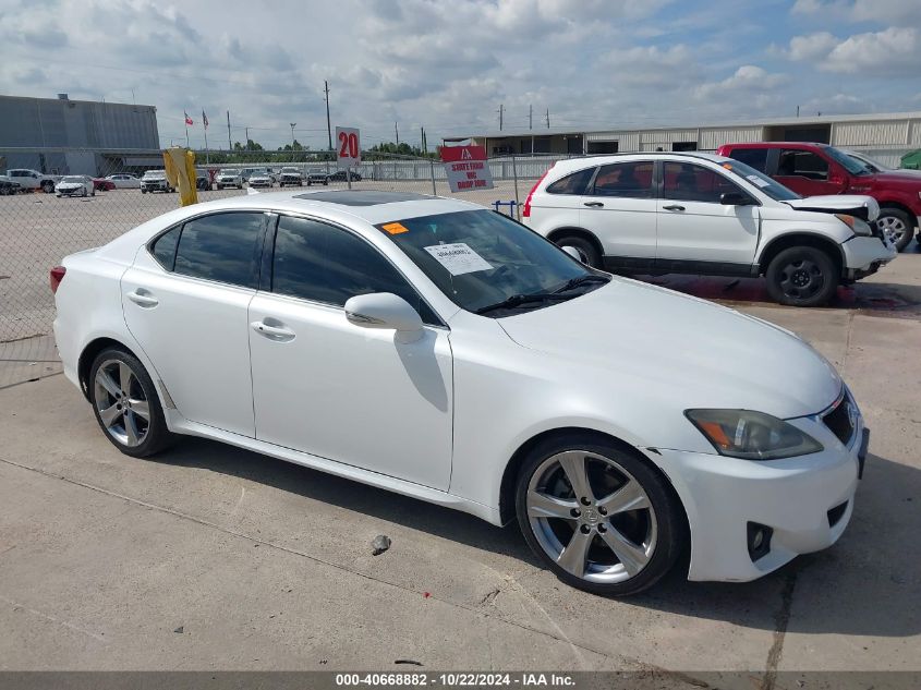 2013 Lexus Is 250 VIN: JTHBF5C27D5192428 Lot: 40668882