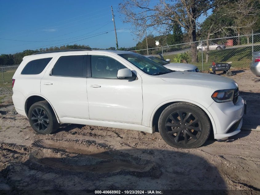 2017 Dodge Durango Gt Awd VIN: 1C4RDJDG5HC907779 Lot: 40668902