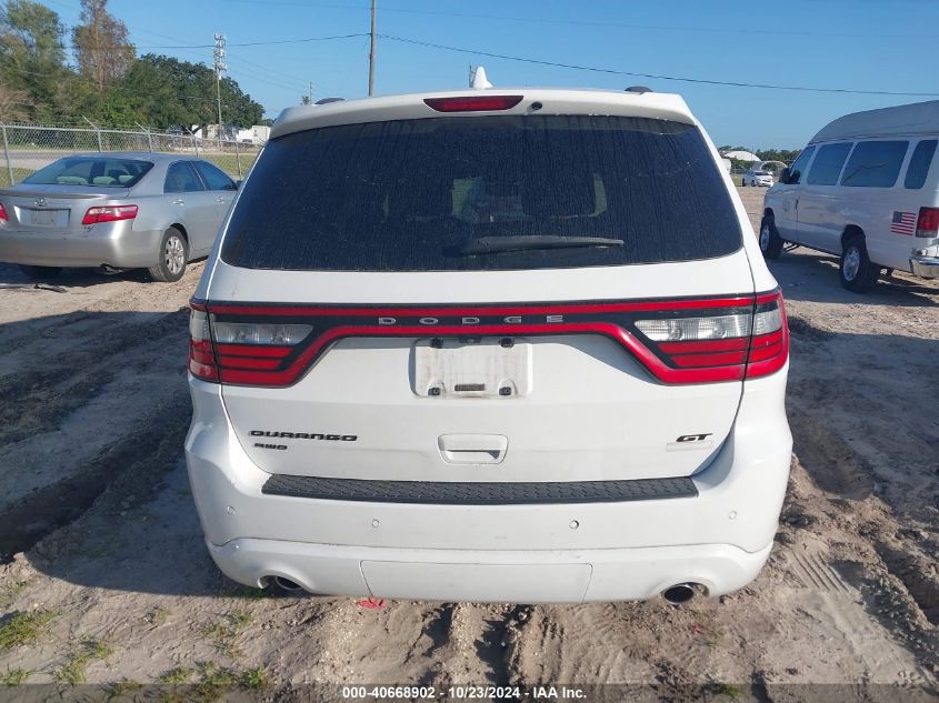 2017 Dodge Durango Gt Awd VIN: 1C4RDJDG5HC907779 Lot: 40668902