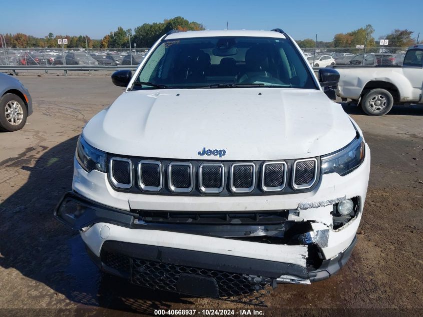 2022 JEEP COMPASS LATITUDE LUX 4X4 - 3C4NJDFB2NT129130