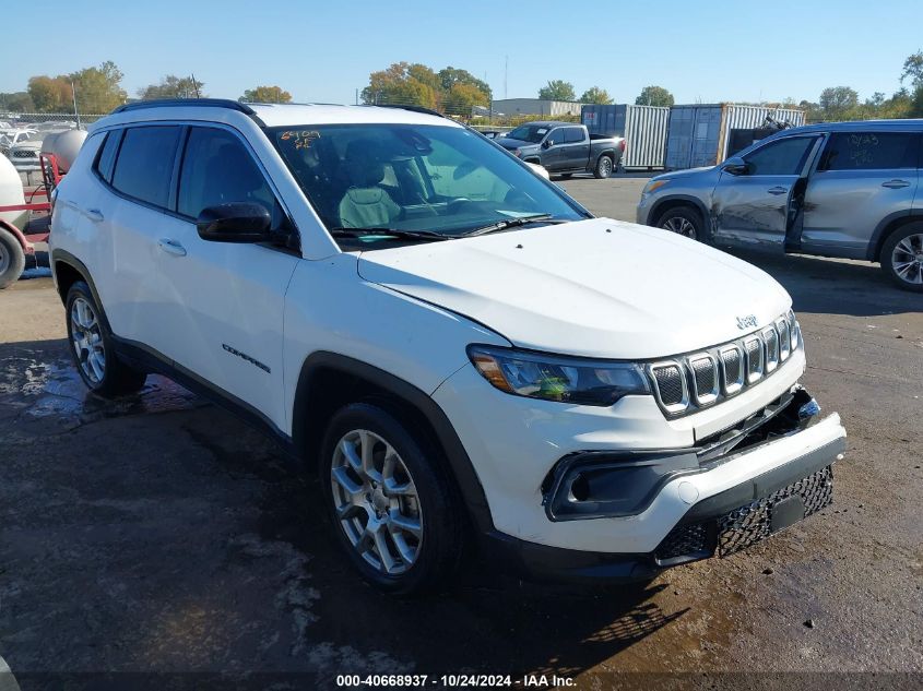 2022 JEEP COMPASS LATITUDE LUX 4X4 - 3C4NJDFB2NT129130