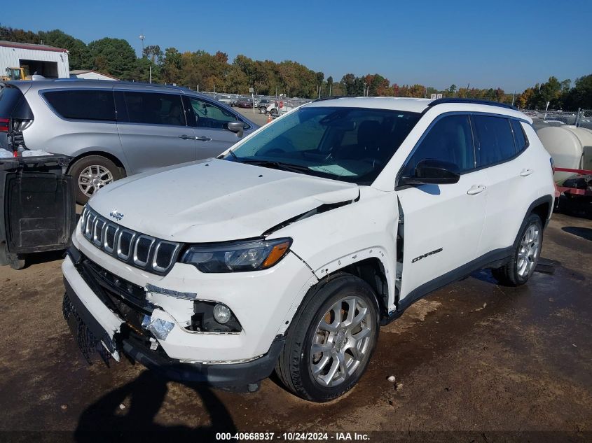 2022 JEEP COMPASS LATITUDE LUX 4X4 - 3C4NJDFB2NT129130