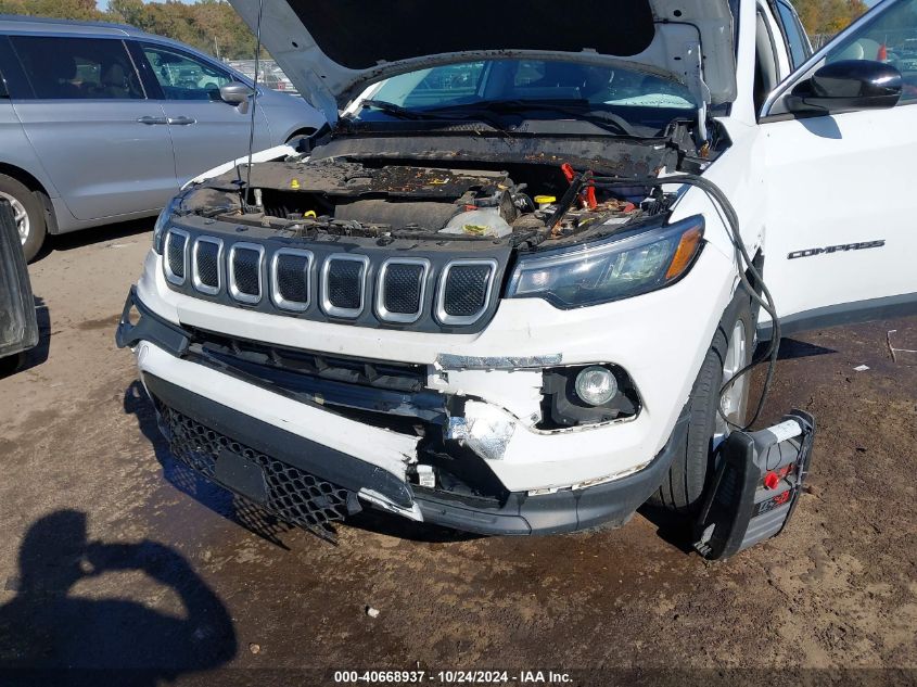 2022 JEEP COMPASS LATITUDE LUX 4X4 - 3C4NJDFB2NT129130