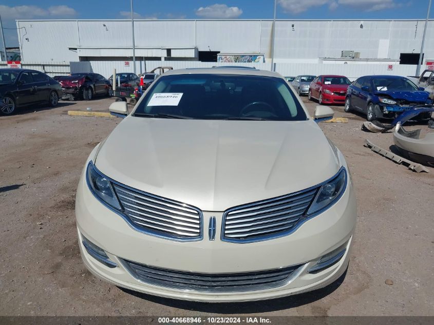 2014 Lincoln Mkz VIN: 3LN6L2GK1ER825455 Lot: 40668946