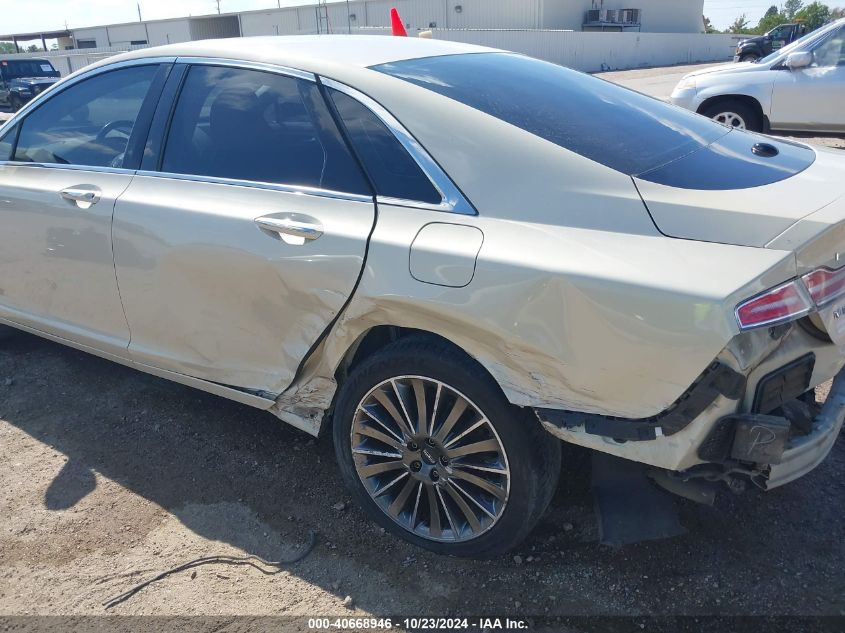 2014 Lincoln Mkz VIN: 3LN6L2GK1ER825455 Lot: 40668946