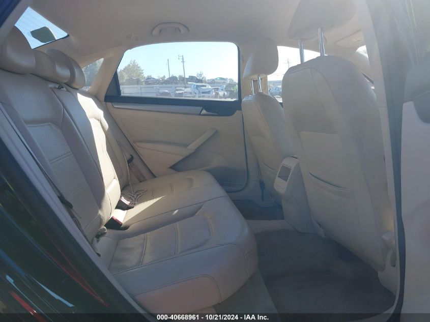 2013 Volkswagen Passat 2.5L Wolfsburg Edition VIN: 1VWAP7A33DC134908 Lot: 40668961