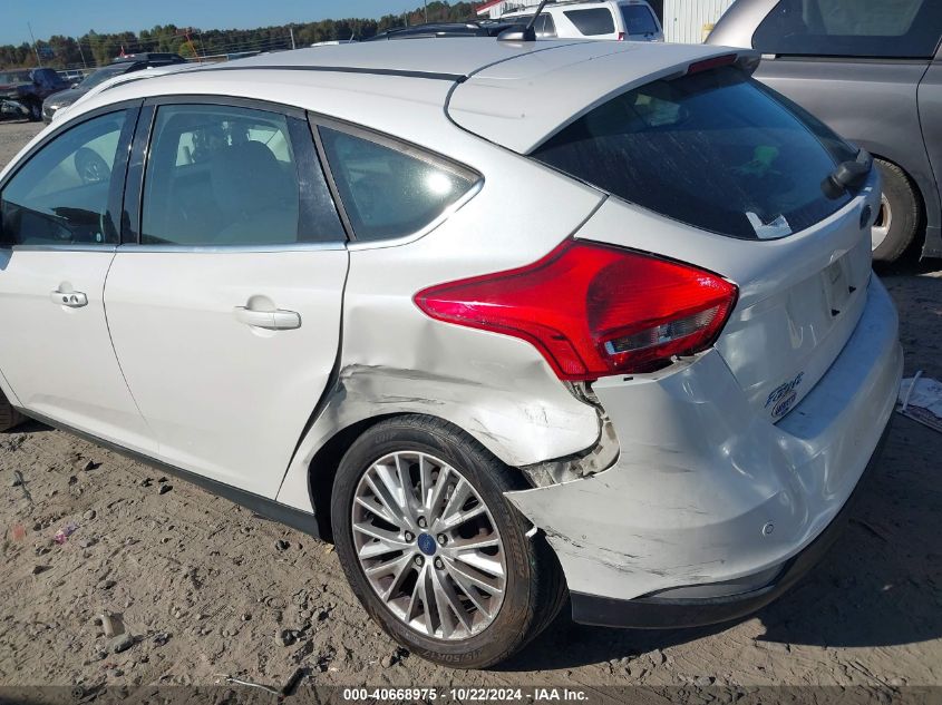 2018 Ford Focus Titanium VIN: 1FADP3N29JL331660 Lot: 40668975