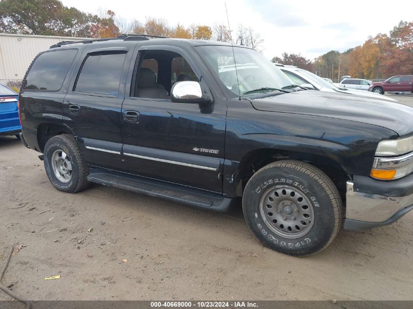 2002 Chevrolet Tahoe Lt VIN: 1GNEK13Z02J231405 Lot: 40669000