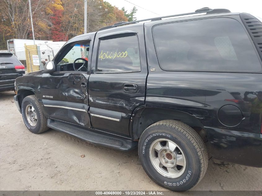 2002 Chevrolet Tahoe Lt VIN: 1GNEK13Z02J231405 Lot: 40669000