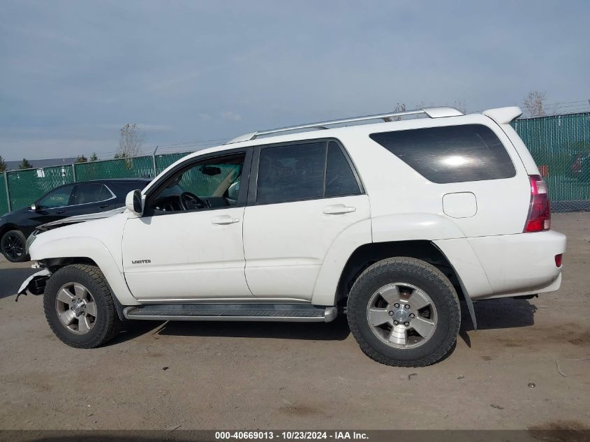 2004 Toyota 4Runner Limited VIN: JTEZT17R140017464 Lot: 40669013