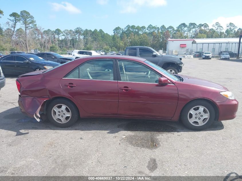 2003 Toyota Camry Le V6 VIN: 4T1BF32K23U057316 Lot: 40669037