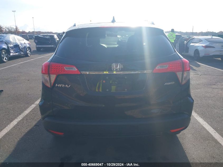 2021 Honda Hr-V Awd Ex VIN: 3CZRU6H59MM755028 Lot: 40669047