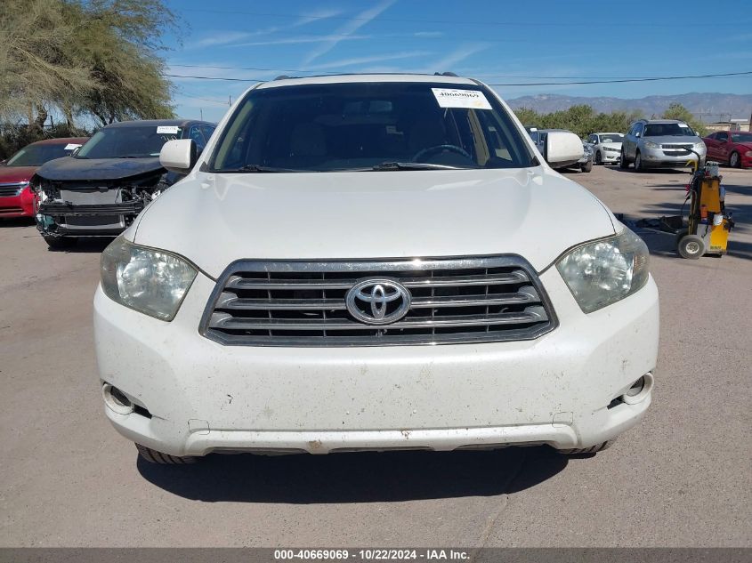 2009 Toyota Highlander Sport VIN: JTEDS43A092085572 Lot: 40669069