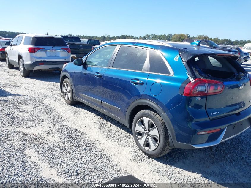 2018 Kia Niro Lx VIN: KNDCB3LCXJ5125218 Lot: 40669081