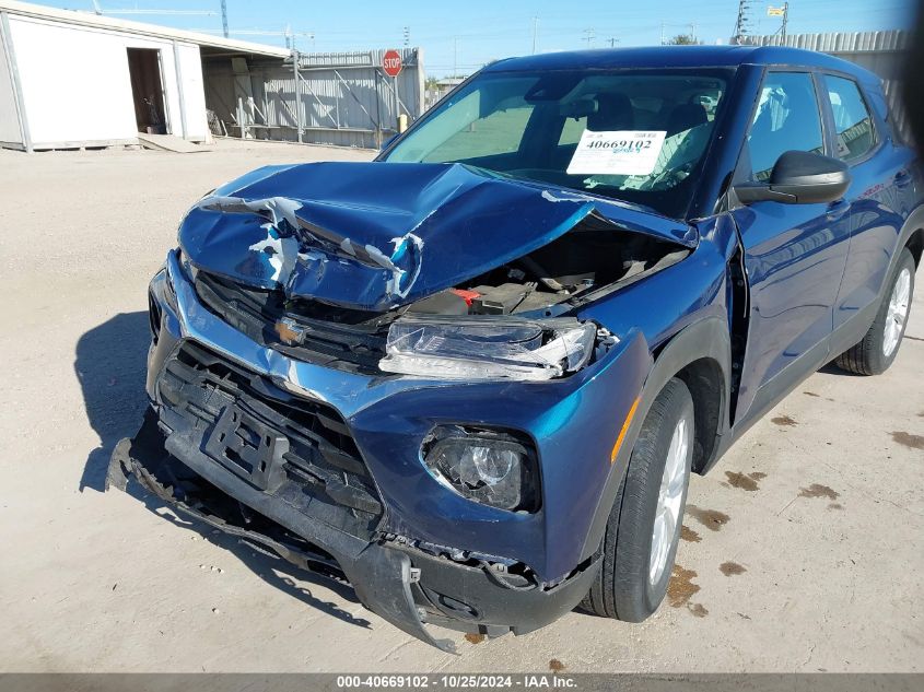 2021 Chevrolet Trailblazer Fwd Ls VIN: KL79MMS29MB018361 Lot: 40669102