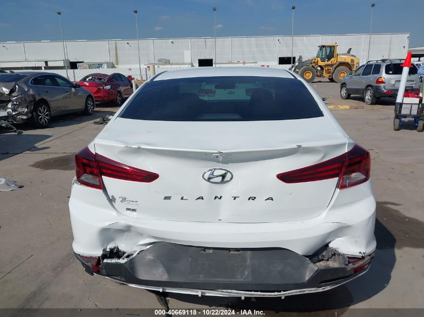 2019 Hyundai Elantra Se VIN: 5NPD74LF6KH495055 Lot: 40669118