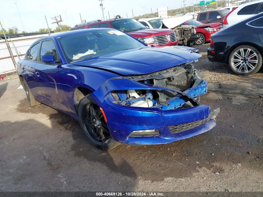 VIN 2C3CDXHG1JH185950 2018 DODGE CHARGER no.1