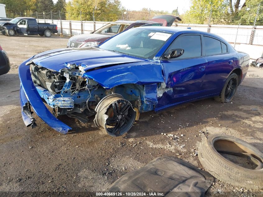 VIN 2C3CDXHG1JH185950 2018 DODGE CHARGER no.2