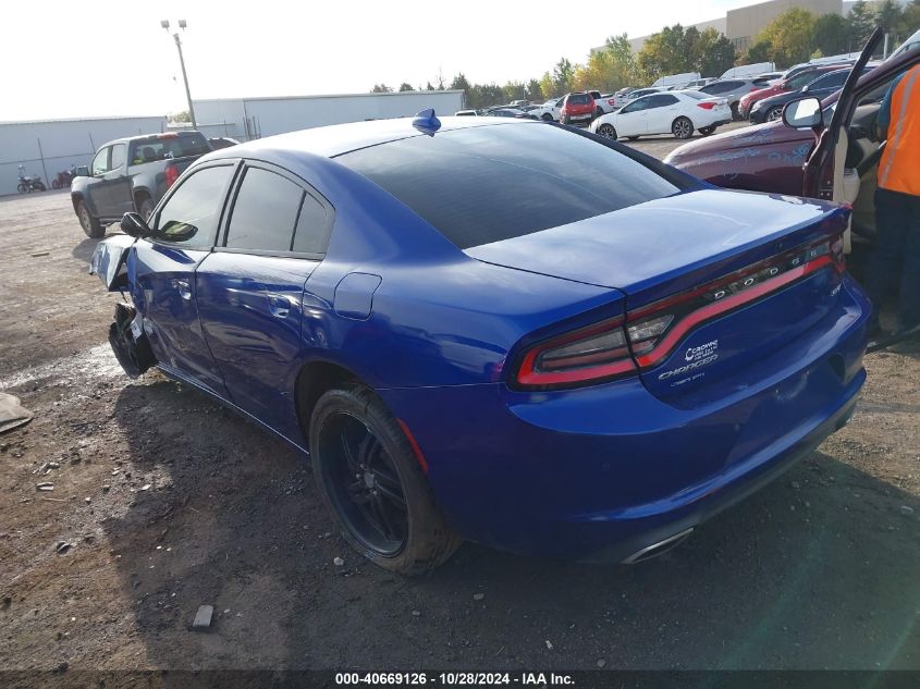 VIN 2C3CDXHG1JH185950 2018 DODGE CHARGER no.3