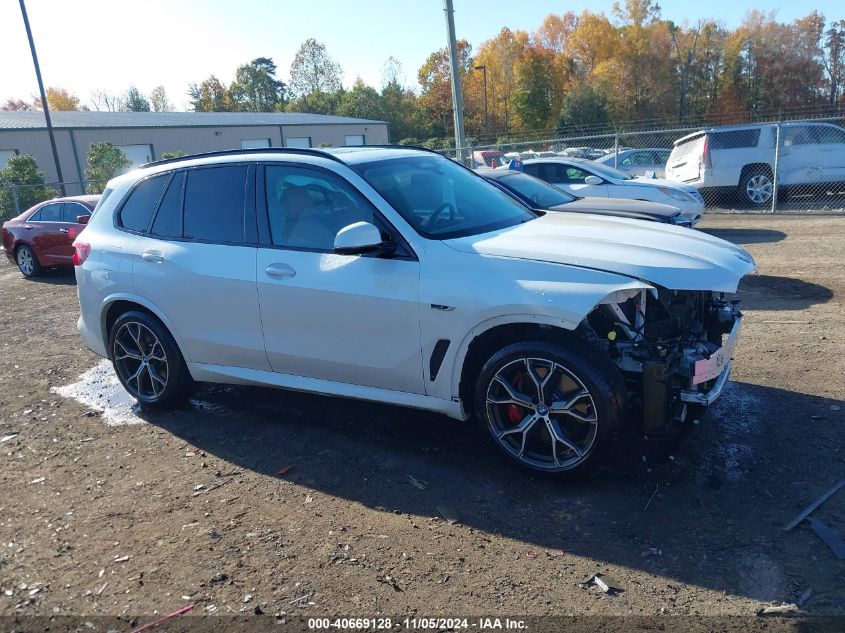 2023 BMW X5 Phev xDrive45E VIN: 5UXTA6C01P9P91992 Lot: 40669128