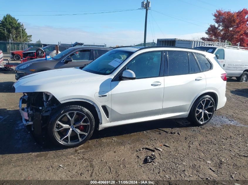 2023 BMW X5 Phev xDrive45E VIN: 5UXTA6C01P9P91992 Lot: 40669128