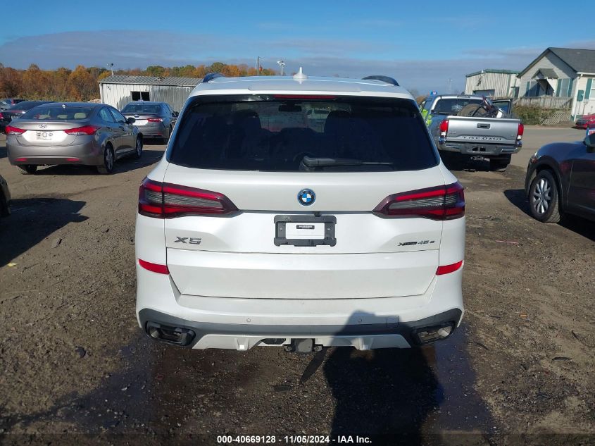 2023 BMW X5 Phev xDrive45E VIN: 5UXTA6C01P9P91992 Lot: 40669128