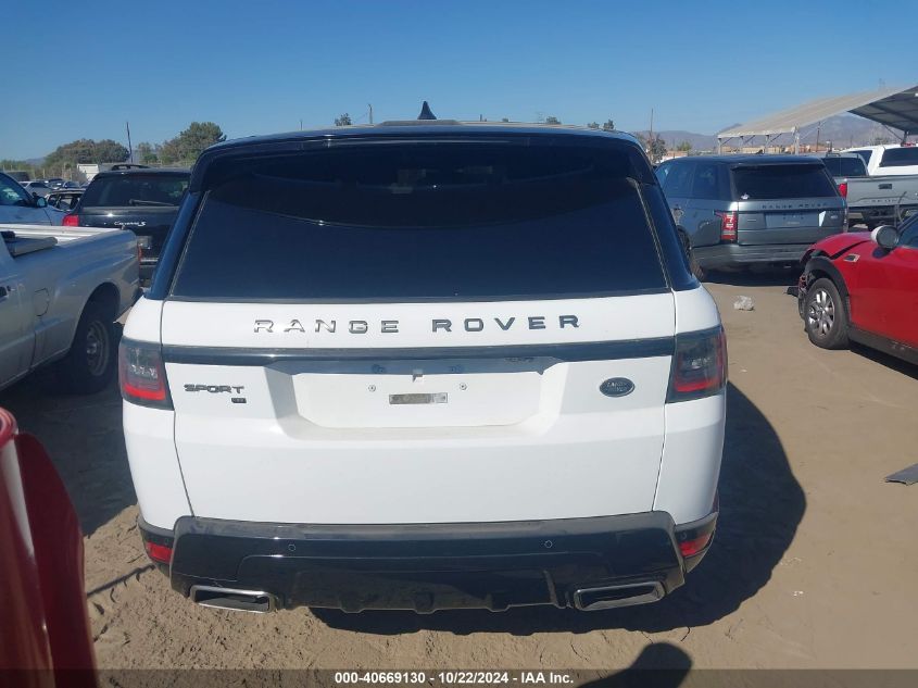 2021 Land Rover Range Rover Sport Hse Silver Edition Mhev VIN: SALWR2SU2MA766896 Lot: 40669130