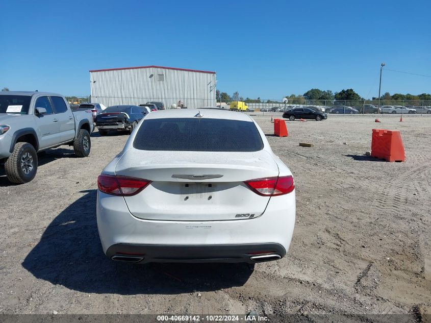 2015 Chrysler 200 S VIN: 1C3CCCBG8FN514985 Lot: 40669142