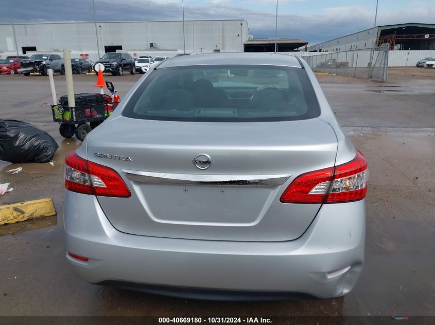 2015 Nissan Sentra S VIN: 3N1AB7AP4FY284091 Lot: 40669180