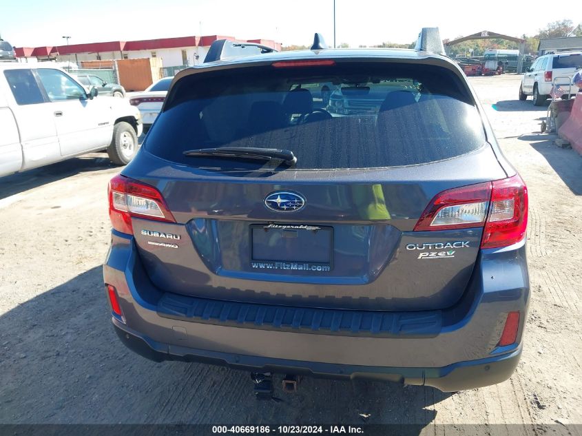 2017 Subaru Outback 2.5I Limited VIN: 4S4BSANC2H3277010 Lot: 40669186