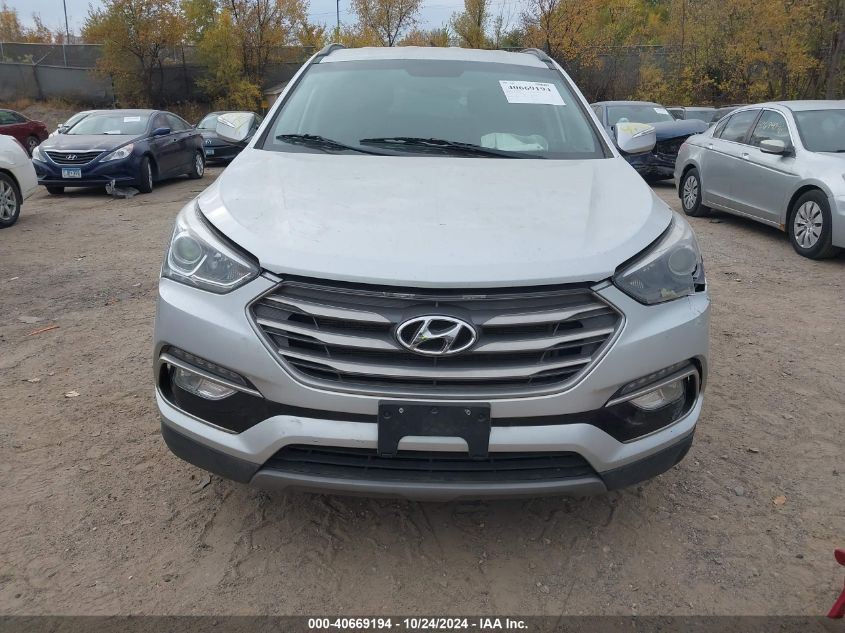 2018 Hyundai Santa Fe Sport 2.4L VIN: 5XYZU3LB2JG503941 Lot: 40669194