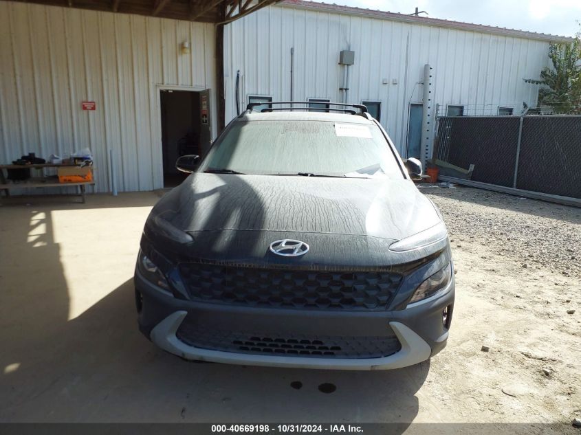 2022 Hyundai Kona Sel VIN: KM8K62ABXNU753355 Lot: 40669198