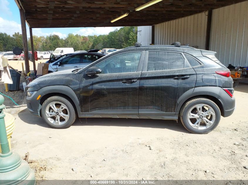 2022 Hyundai Kona Sel VIN: KM8K62ABXNU753355 Lot: 40669198