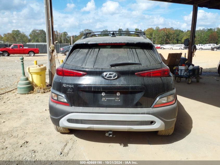 2022 Hyundai Kona Sel VIN: KM8K62ABXNU753355 Lot: 40669198